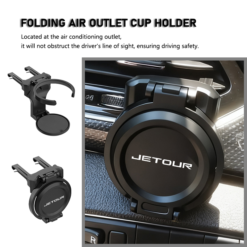 Coffee Equipment Holder - ユニバーサルカーエアコン吹き出し口折りたたみ式ドリンクコーヒーカップ収納ホルダー ジェトゥールX70 PLUS用 ‌ フロリダ州 ‌