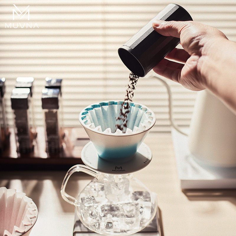 MUVNA ナチュラルペーパーフィルター、プアオーバー＆ドリ - Coffee Equipment Machine のレビューと価格