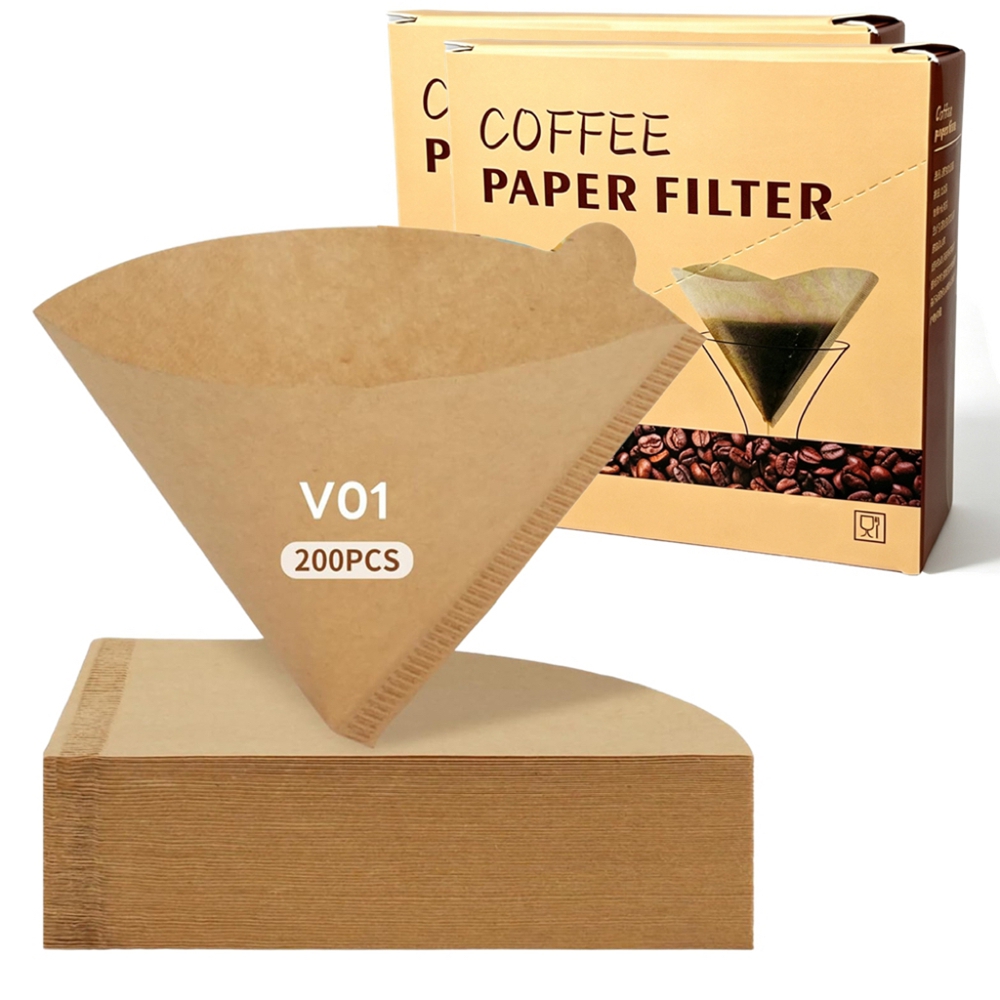 コーヒーフィルター 200枚入り コーン型コーヒーフィルター - Coffee Equipment Machine のレビューと価格