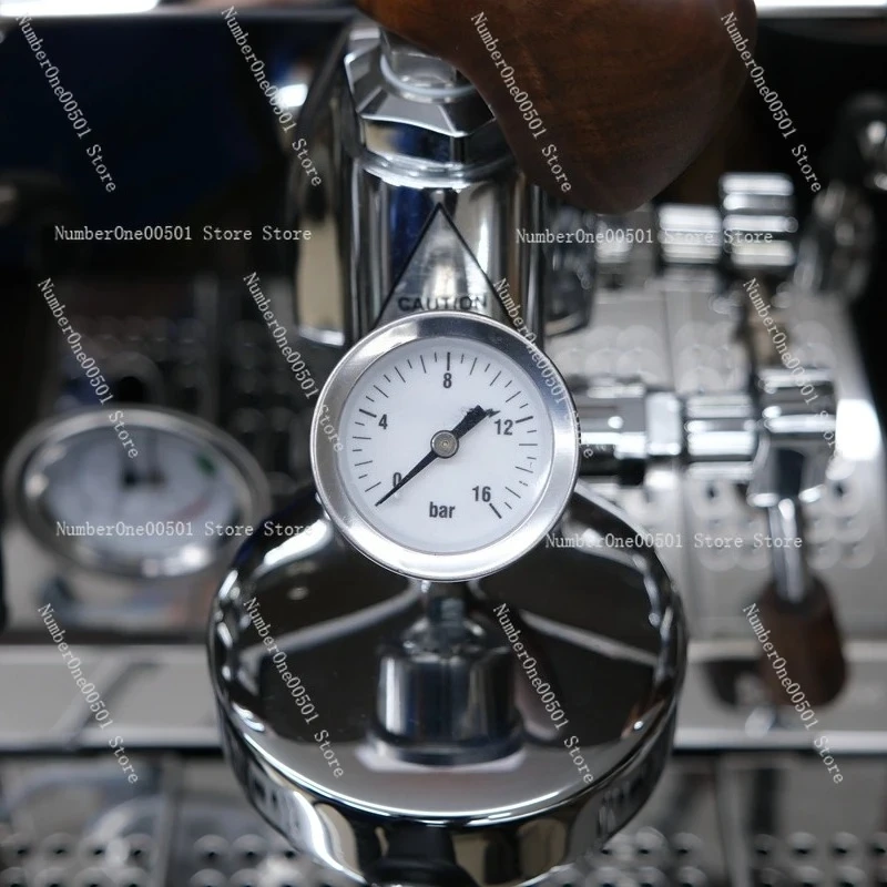 E61フローコントロールデバイス ニードルバルブ 圧力計 レ - Pressure Gauge Espresso のレビューと価格