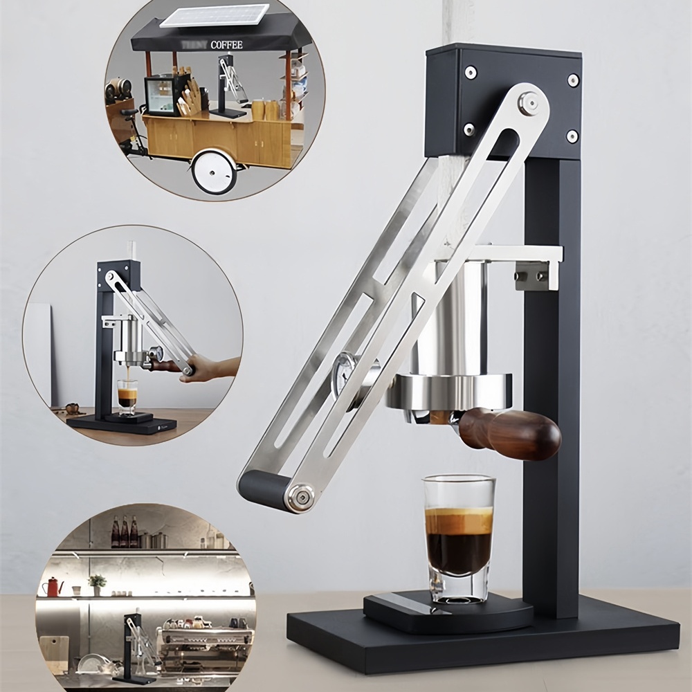 エスプレッソコーヒープレス手動コーヒーメーカーレバーコーヒー - Pressure Gauge Espresso のレビューと価格