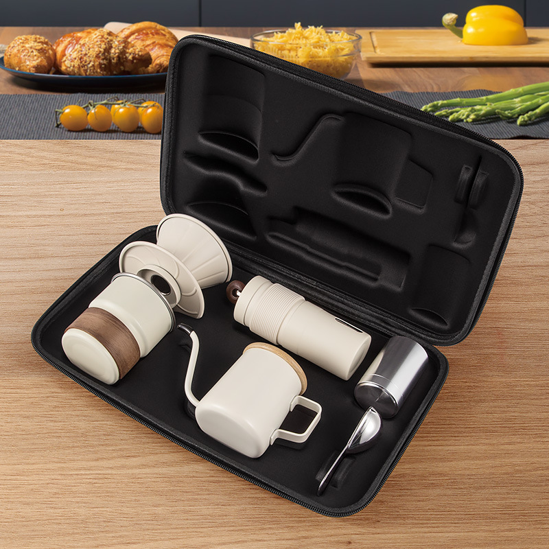 手淹れコーヒーポットセット、ポータブルコーヒーメーカー、アウ - Coffee Equipment Gift Set のレビューと価格