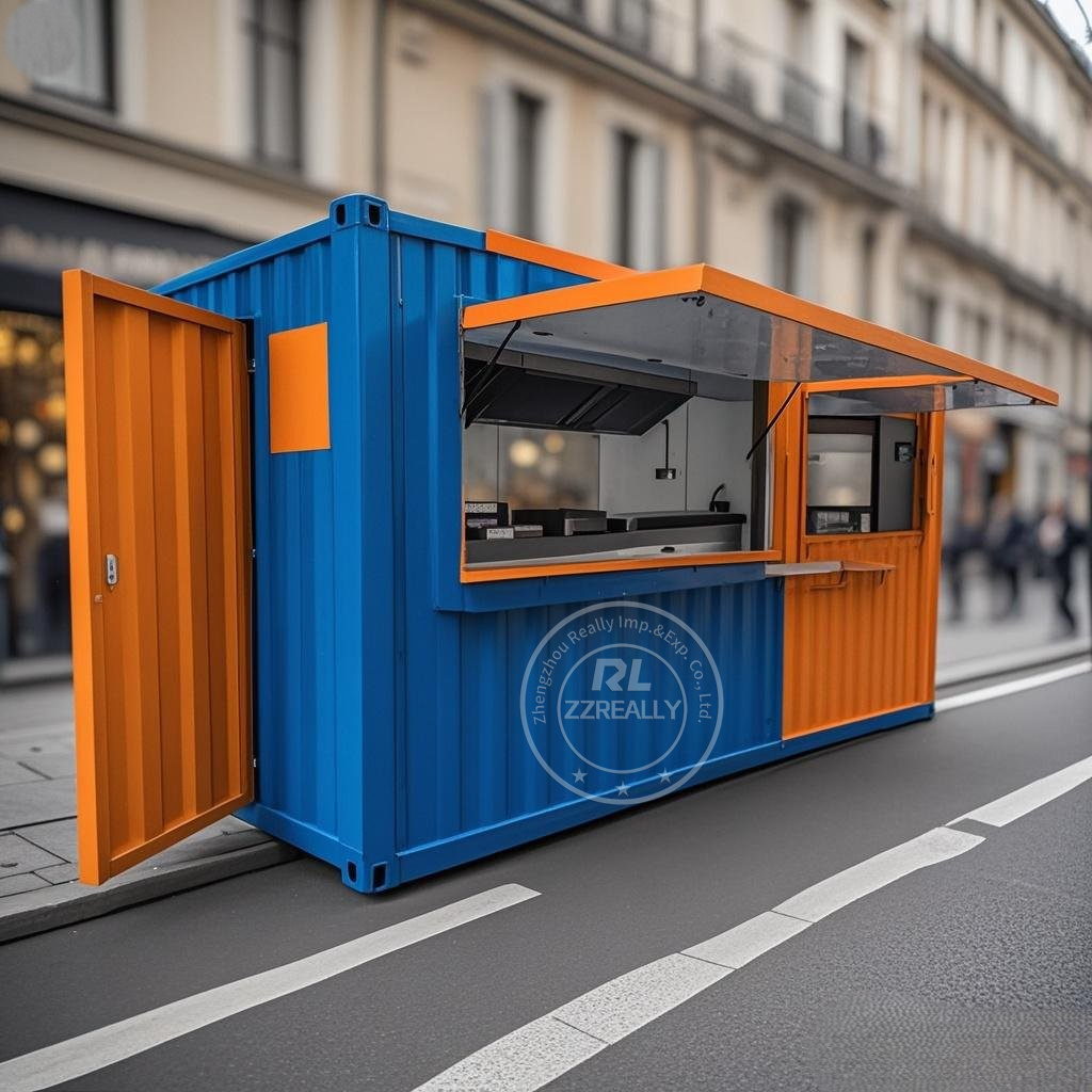 プレハブ式移動コンテナバーレストランコーヒーハウスフードキオ - Coffee Equipment For Coffee Shop のレビューと価格