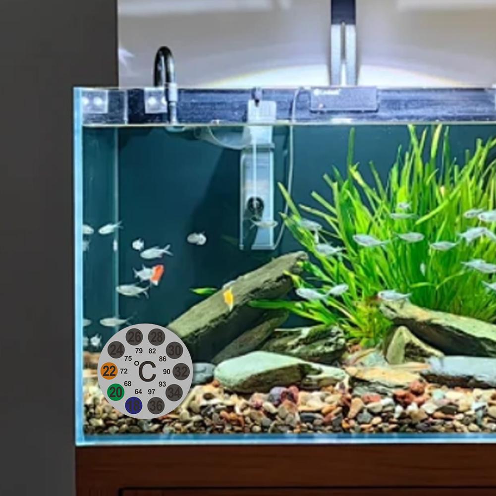 水族館温度計ステッカー水槽温度測定温度ストリップ温度粘着セン - Temperature Strip Thermometer のレビューと価格