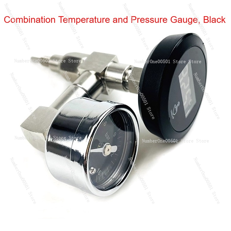 E61半自動エスプレッソマシン グループヘッド圧力計と温度計 - Pressure Gauge Espresso のレビューと価格
