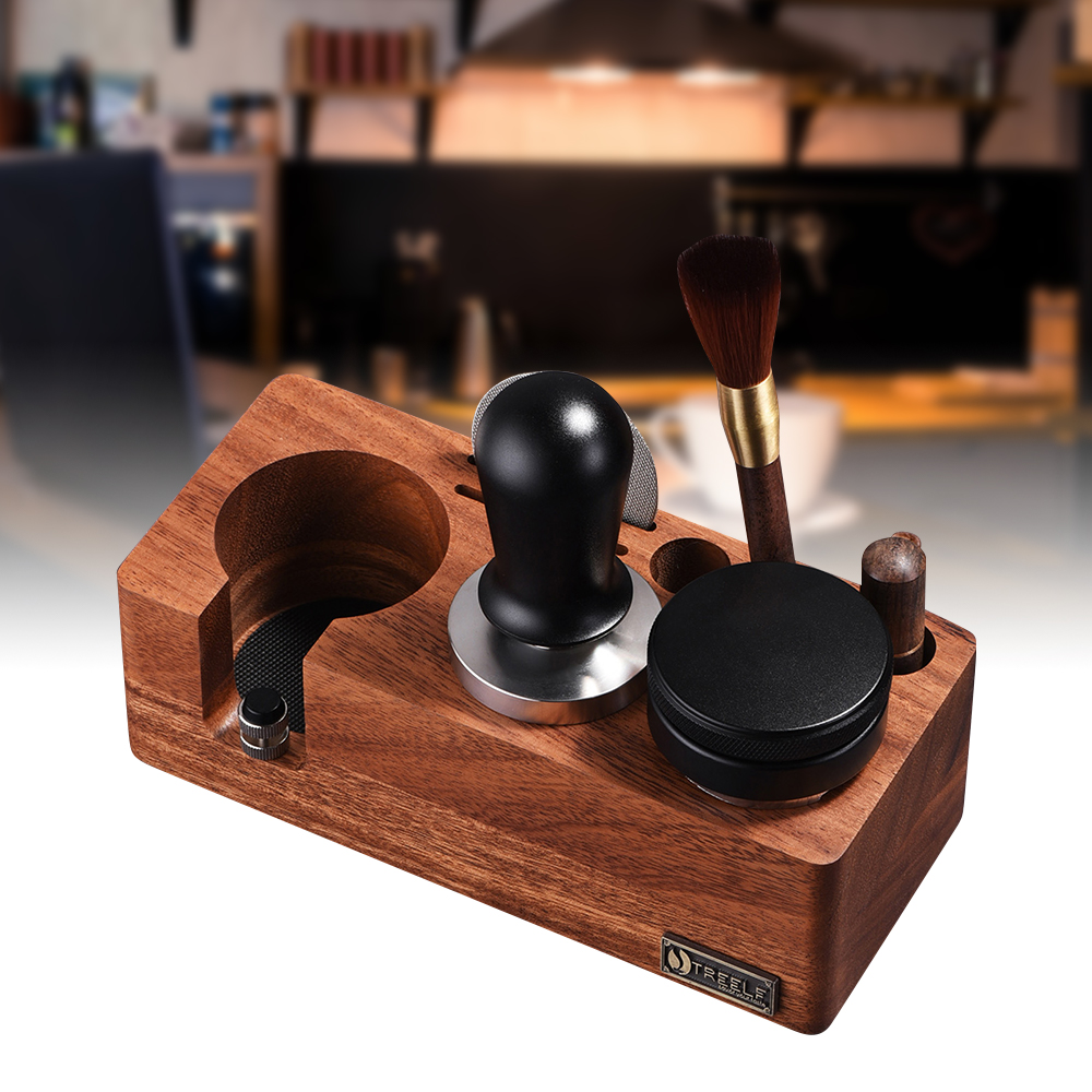 TREELF コーヒータンパーホルダー多機能スタンドクルミエ - Coffee Equipment Holder のレビューと価格