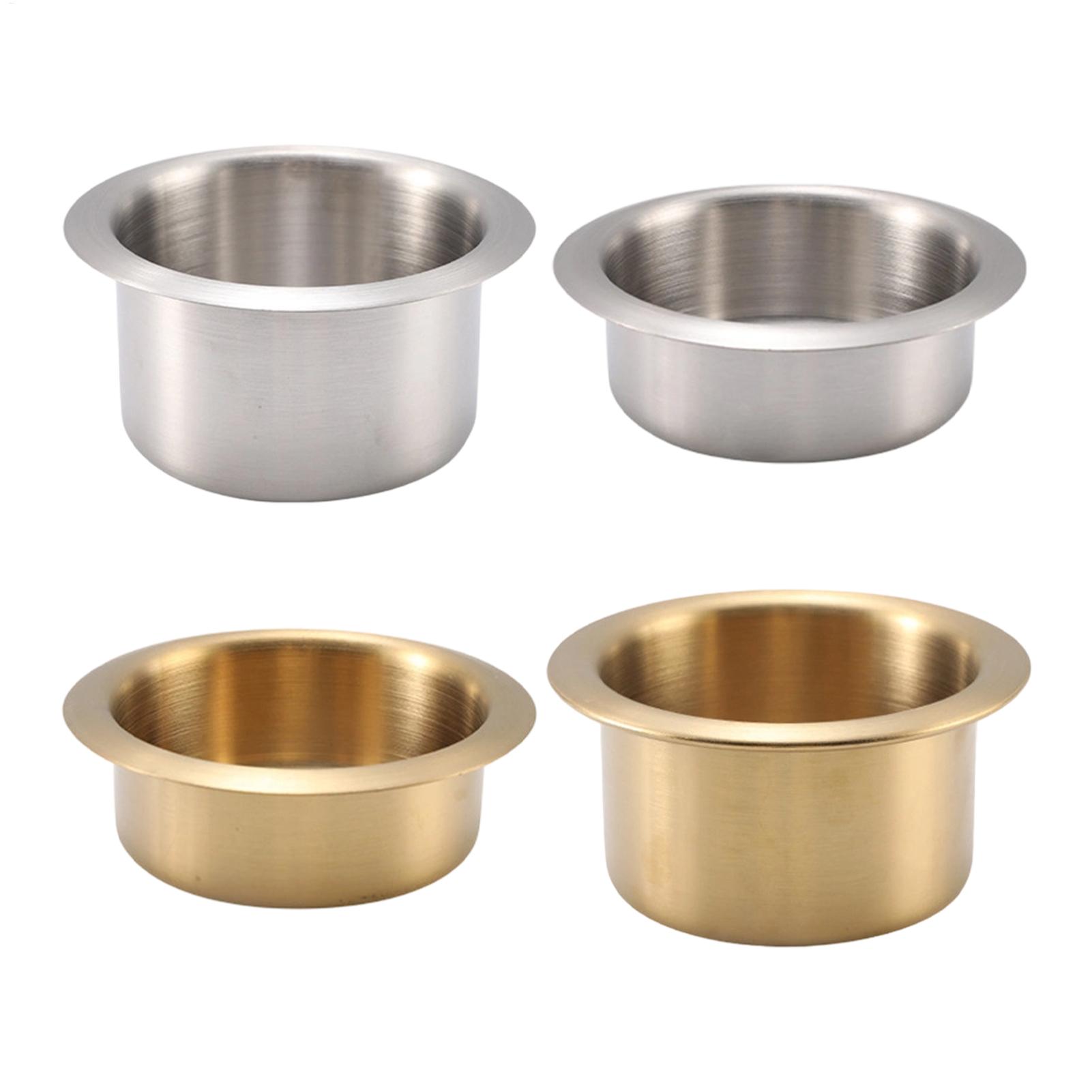 ヨット用ドロップインカップドリンクホルダー、ボート用シルバー - Coffee Equipment Holder のレビューと価格
