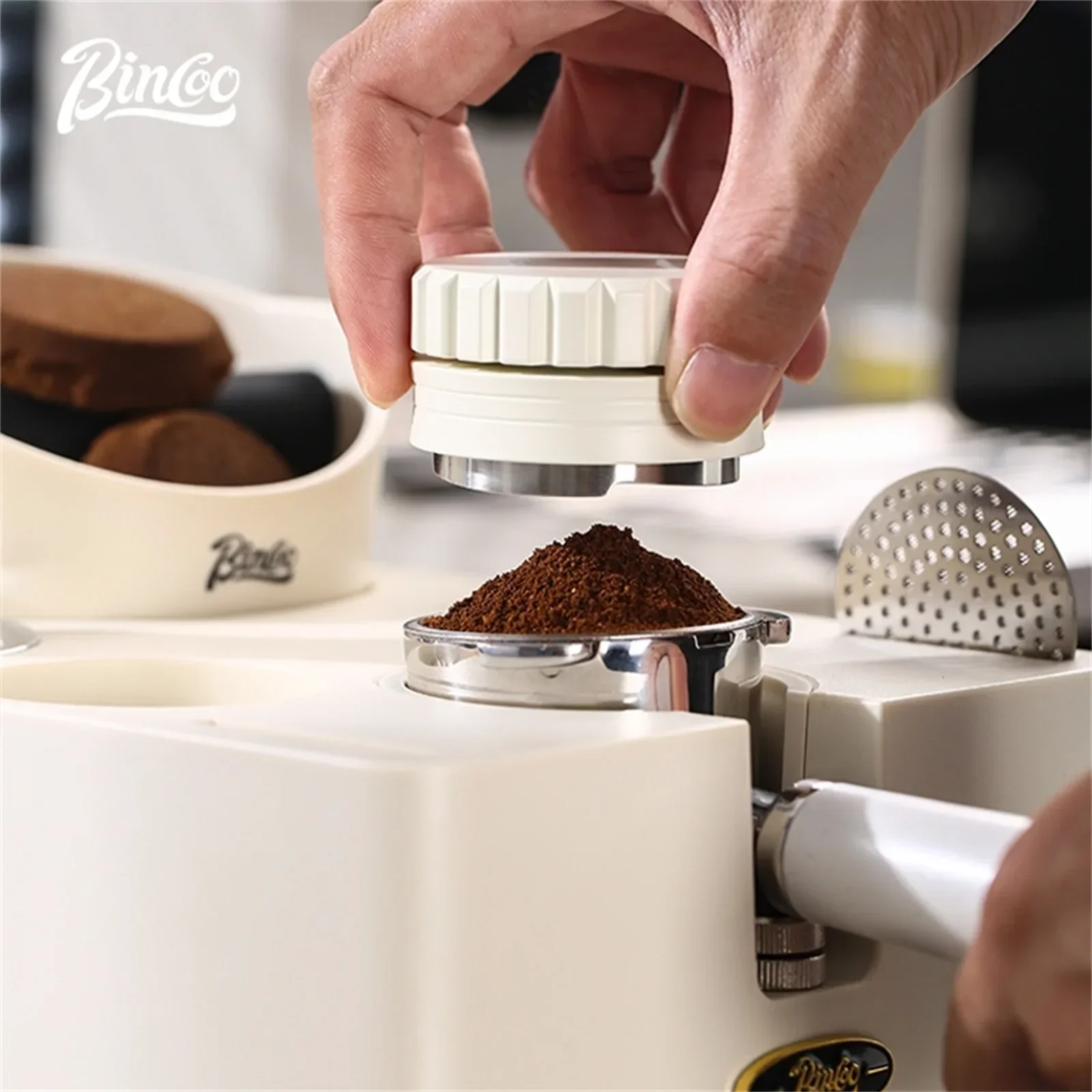 ビンクーコーヒーパウダープレス 弾性パウダープレスハンマー  - Coffee Equipment Brands のレビューと価格