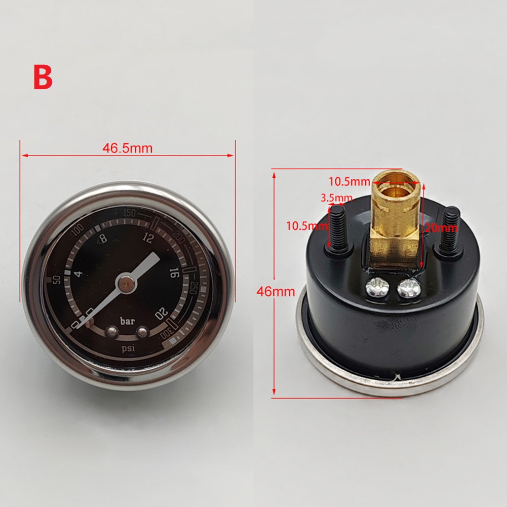 コーヒーメーカー圧力計エスプレッソマシン用正確な 105C  - Pressure Gauge Espresso のレビューと価格