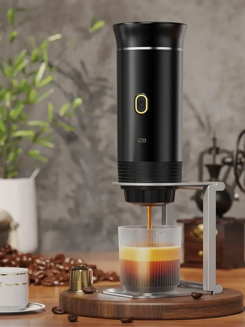 ワイヤレス電動ポータブルエスプレッソコーヒーマシン 車&家庭 - Coffee Equipment Machine のレビューと価格