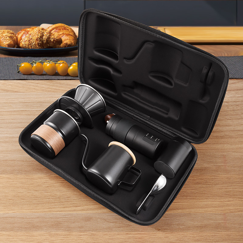 手淹れコーヒーポットセット、ポータブルコーヒーメーカー、アウ - Coffee Equipment Gift Set のレビューと価格