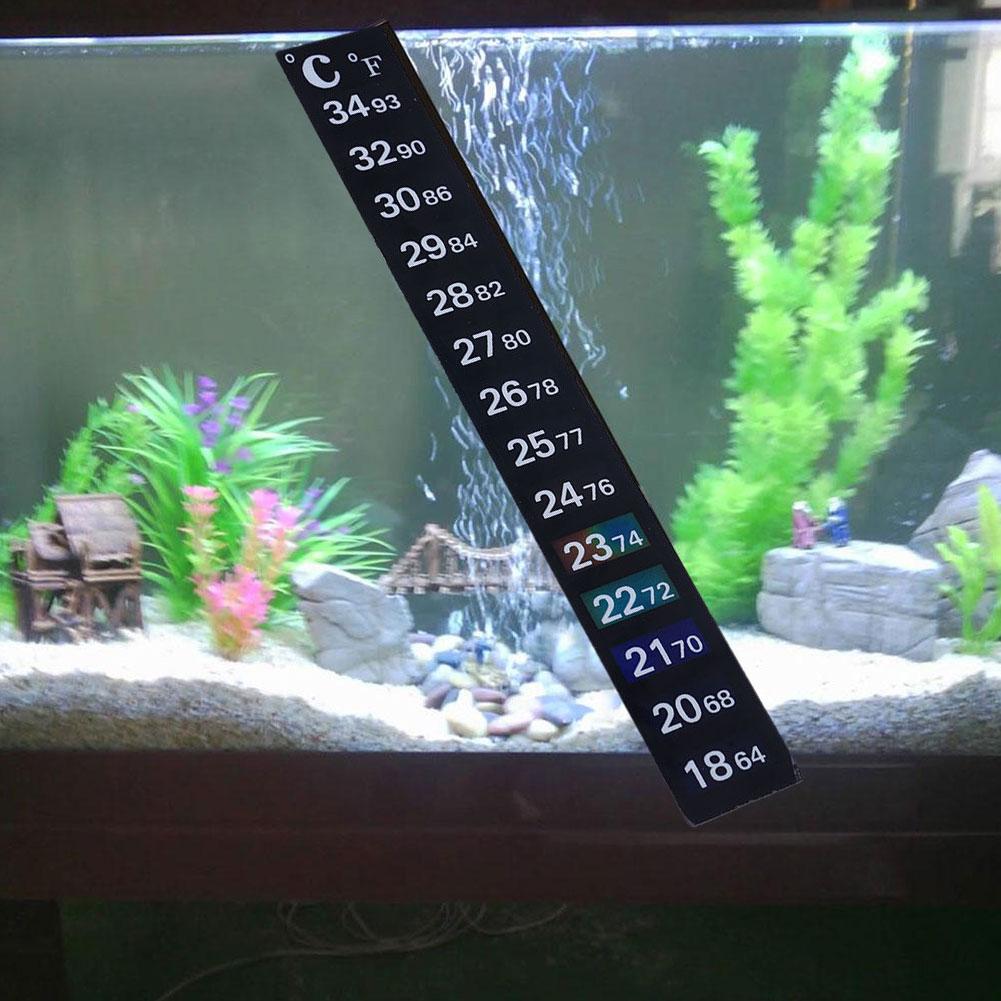 1/5 個デジタル水族館ホームスティックオン温度計水槽ストリ - Temperature Strip Thermometer のレビューと価格