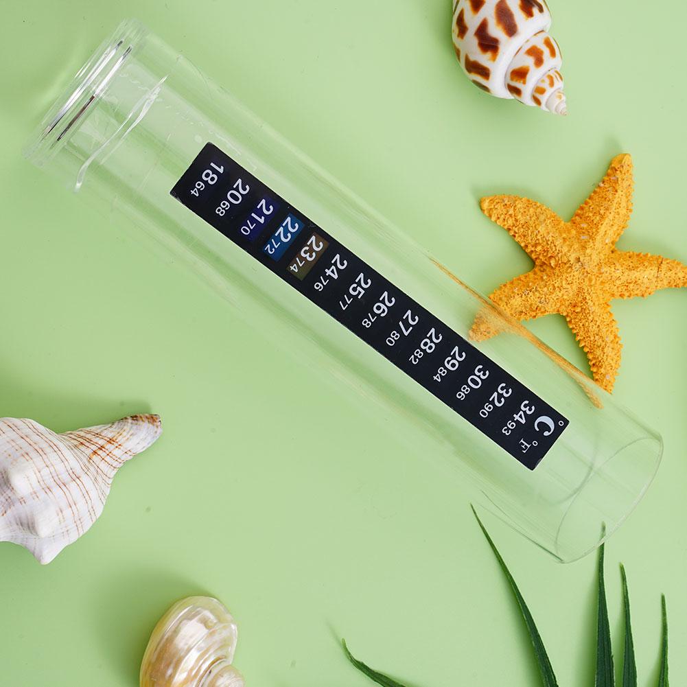 1/5 個デジタル水族館ホームスティックオン温度計水槽ストリ - Temperature Strip Thermometer のレビューと価格