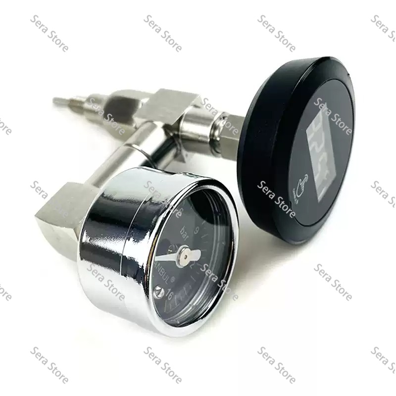 E61 エスプレッソマシンアップグレードキット、圧力計と温度 - Pressure Gauge Espresso のレビューと価格