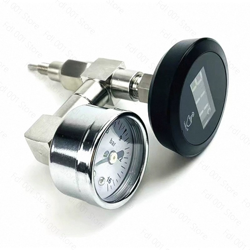 E61 エスプレッソマシンアップグレードキット、圧力計と温度 - Pressure Gauge Espresso のレビューと価格