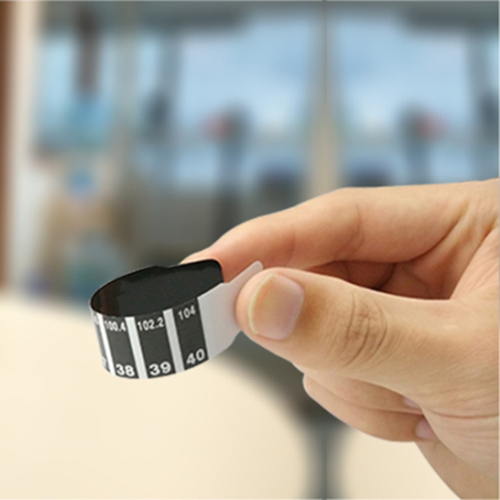 3枚入り 温度ステッカー 額用体温計 ストリップタイプ 簡単 - Temperature Strip Thermometer のレビューと価格