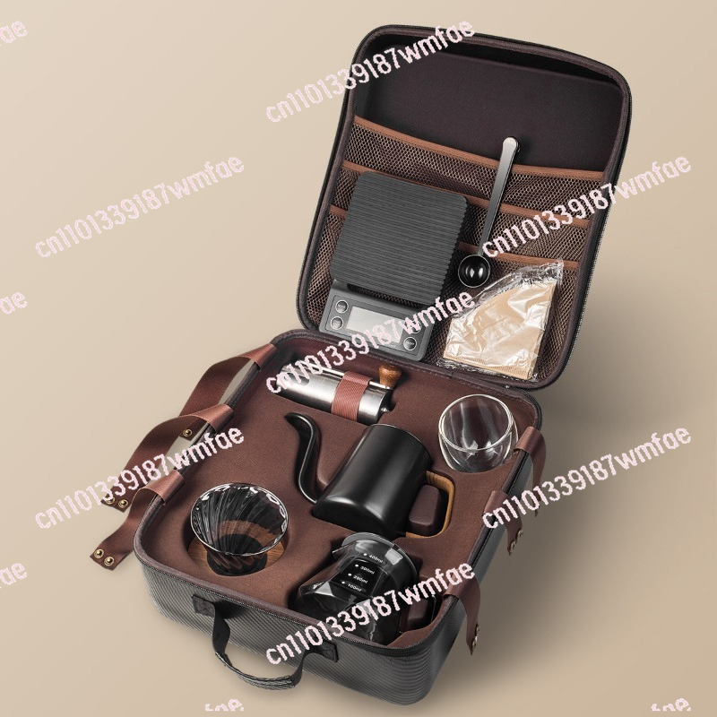 手作りコーヒー器具セット、アウトドアキャンプ用コーヒー器具、 - Coffee Equipment Gift Set のレビューと価格