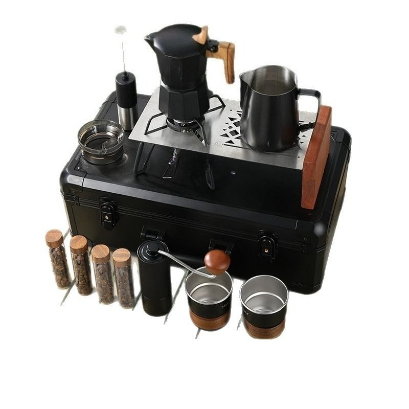 セットギフトボックス手淹れコーヒーポットアウトドアキャンプコ - Coffee Equipment Gift Set のレビューと価格