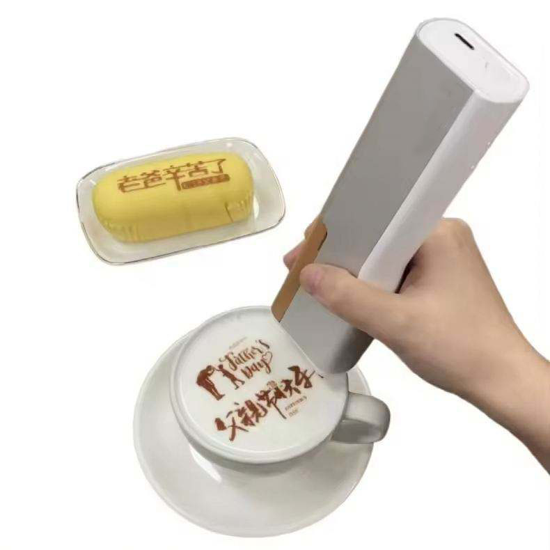 コーディング機器インクジェットデザインロゴ印刷ポータブルラテ - Coffee Equipment For Coffee Shop のレビューと価格